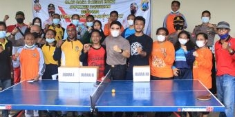 ​Kapolres Pasuruan Launching Program Orang Tua dan Anak Asuh Pelajar Papua di Kampung Margo Utomo
