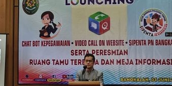 Kali Pertama di Indonesia, PN Bangkalan Luncurkan Video Call On Website