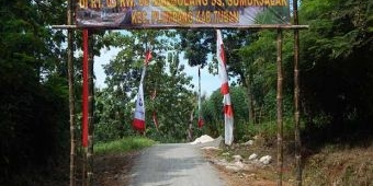 Berkat TMMD, Kini Jalan di Dusun Bangolan Plumpang Mulus