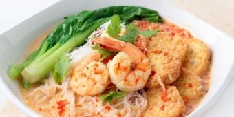 Resep Bihun Kuah Topping Udang