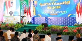 Hadiri Peringatan Maulid Nabi Muhammad SAW 1446 H, Pj Gubernur Jatim Ajak Teladani Sifat Rasulullah