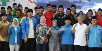 Hadiri Pelantikan Pengurus IKA PMII, Mak Rini Ajak Bersinergi untuk Kabupaten Blitar