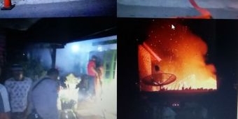 Rumah dan Puskesmas di Sumenep Ludes Terbakar, Kerugian Ditaksir Ratusan Juta Rupiah