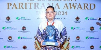 Pemprov Jatim Sabet Paritrana Award 2024 Kategori Terbaik Inovasi se-Jawa-Bali