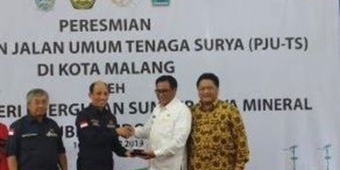 Kota Malang Dapat 150 PJU Tenaga Surya dari Kementerian ESDM