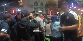 Gelar Razia Balap Liar, Satlantas Polresta Sidoarjo Amankan Puluhan Motor