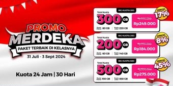 Meriahkan HUT ke-79 RI, Smartfren Beri Potongan Harga Kuota Internet 45 Persen