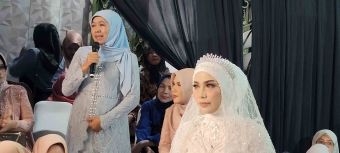 Akad Nikah Putri Kiai Asep Dihadiri Syaikh Mesir, Dubes Sudan, Khofifah, Wakil Ketua MPR, dan Kiai