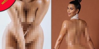 Dimusuhi Taylor Swift, Kim Kardashian Malah Asyik Foto-foto Seksi