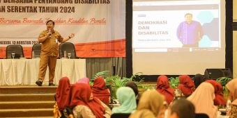 Bawaslu Kota Kediri Sosialisasikan Pengawasan Partisipatif ke Penyandang Disabilitas