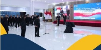 Lantik Dirjen PPTR, Menteri ATR BPN Berharap Manajeman Administrasi Semakin Produktif