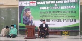 Gelar Ngaji Tafsir Kontemporer, Masjid Nurul Fattah Surabaya Hadirkan K.H. Dr. Musta'in Syafi'i