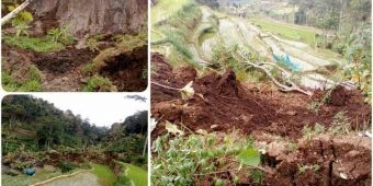 Menjelang Turun Hujan Terjadi Longsor