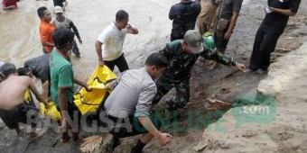 Korban Tenggelam di Aliran Sungai Bagong Ditemukan dalam Keadaan Tewas