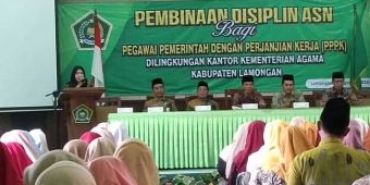 Kemenag Lamongan Gelar Pembinaan Disiplin ASN PPPK