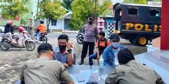 Belasan Pengendara di Ngawi Terjaring Operasi Yustisi