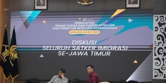 Kanwil Kemenkumham Jatim Gelar Penguatan Tugas dan Fungsi Intelijen Keimigrasian