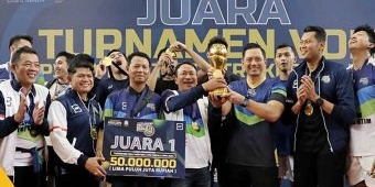 AHY Buka Final Turnamen Voli Menteri ATR/BPN Cup 2024, Jatim Raih Juara