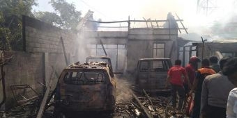Rumah Milik Mantan Anggota Dewan Hanura Situbondo Terbakar, Kerugian Mencapai Rp 500 Juta Lebih