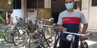 Mengintip Ratusan Koleksi Sepeda Tua di Kediri, Terbanyak Buatan Belanda dan Inggris