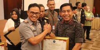 Aktif Laksanakan P4GN, Kakanwil Kemenkumham Banten Terima Penghargaan dari BNNP Banten