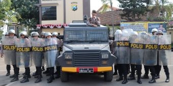 Antisipasi Konflik Pilkada, Polres Kediri Kota Tingkatkan Kemampuan Dalmas