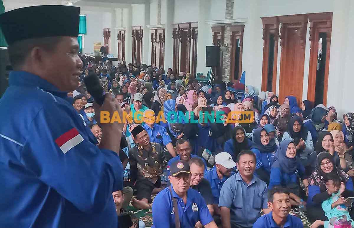 Rapatkan Barisan Demokrat Siap Menangkan Gus Barra Jadi Bupati