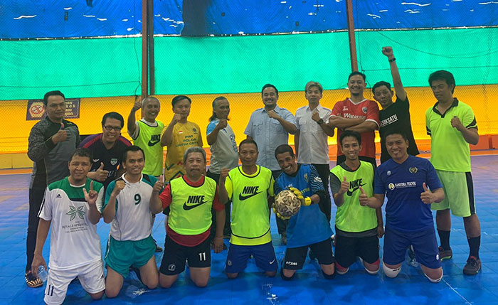 Porwanas Di Malang Tim Futsal Pwi Jatim Kejar Hattrick Medali Emas