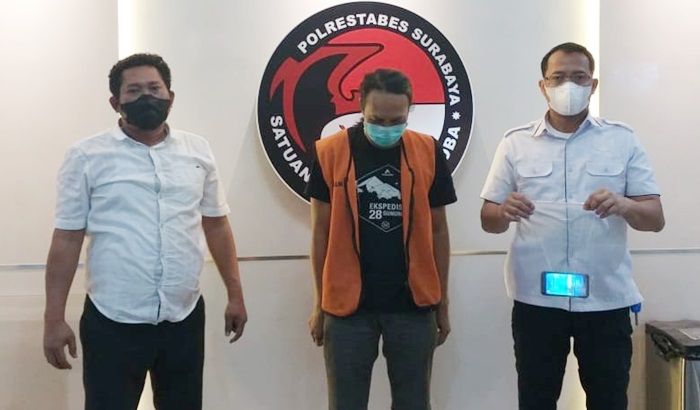 Kurir Sabu di Surabaya Ditangkap Polisi Saat Terima Ranjauan