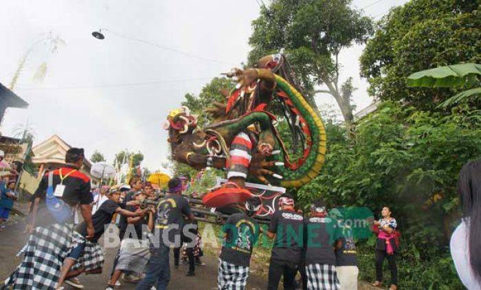 Jelang Hari Raya Nyepi, Umat Hindu di Jombang Gelar Ritual Tawur Agung