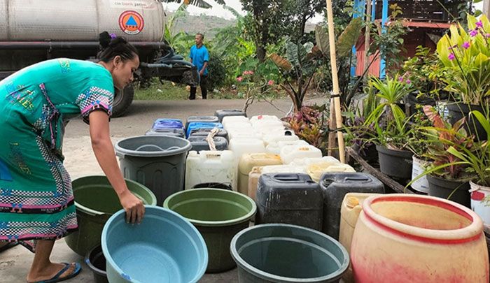 Ratusan KK di Jombang Terdampak Kekurangan Air Bersih