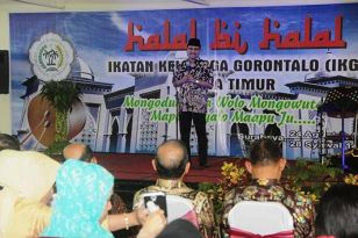 Wagub Jatim Halal Bihalal dengan Masyarakat Gorontalo-Gebu Minang