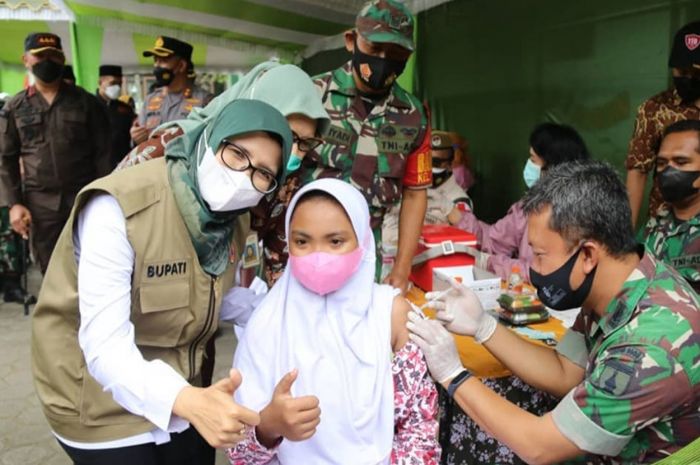 Kabupaten Blitar Siapkan Ratusan Ribu Dosis Vaksin Covid-19 untuk Anak Usia 6-11 Tahun