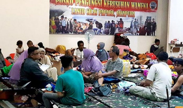 Puluhan Warga Pamekasan Terdampak Kerusuhan Wamena Masih di Posko Pengungsian Jayapura