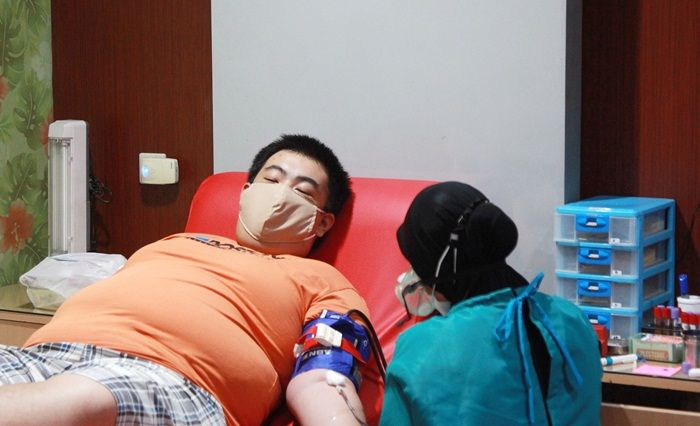 Sempat Khawatir Tak Ada Pendonor, Stok Darah PMI Kota Kediri Mulai Aman 