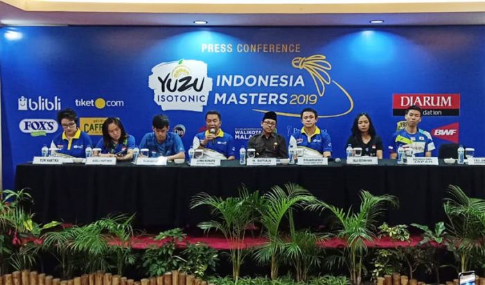 YUZU Indonesia Masters 2019 Digelar di Malang, Pasangan Fajri dan Della-Rizki Turun