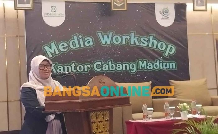 Sampaikan Program Kerja, BPJS Cabang Madiun Gelar Media Workshop 