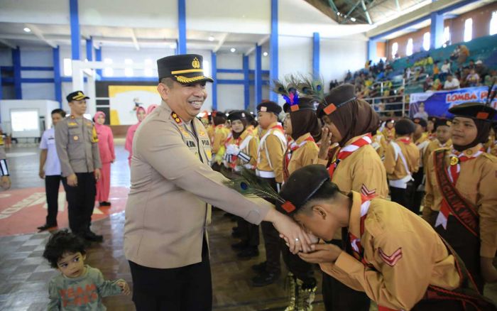 Bentuk Generasi Muda Disiplin dan Berintegritas, Polres Madiun Gelar Lomba Pocil