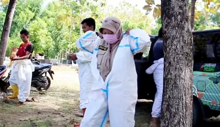Sosok Chandra Kirana, Calon Doktor Jadi Relawan Perempuan Pemakaman Jenazah Covid-19 di Pamekasan