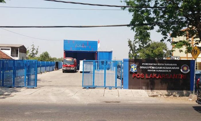 Pengumuman! Pemkot Surabaya Jual Bangunan Pos Pembantu Dinas Damkar Lakarsantri yang Terimbas JLLB