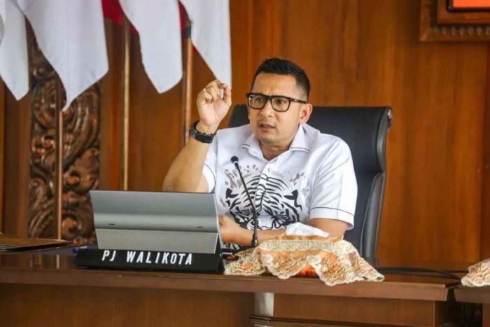 Pj Wali Kota Mojokerto Ajak Masyarakat Meriahkan HUT ke-79 RI