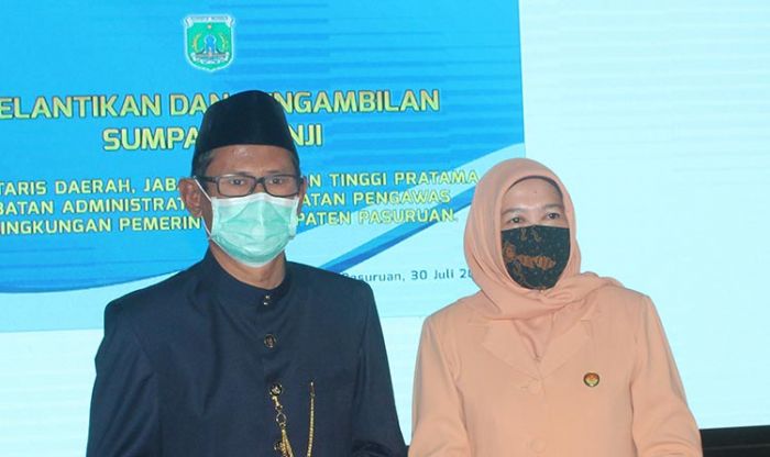 ​Anang Saiful Wijaya Resmi Jabat Sekda Kabupaten Pasuruan