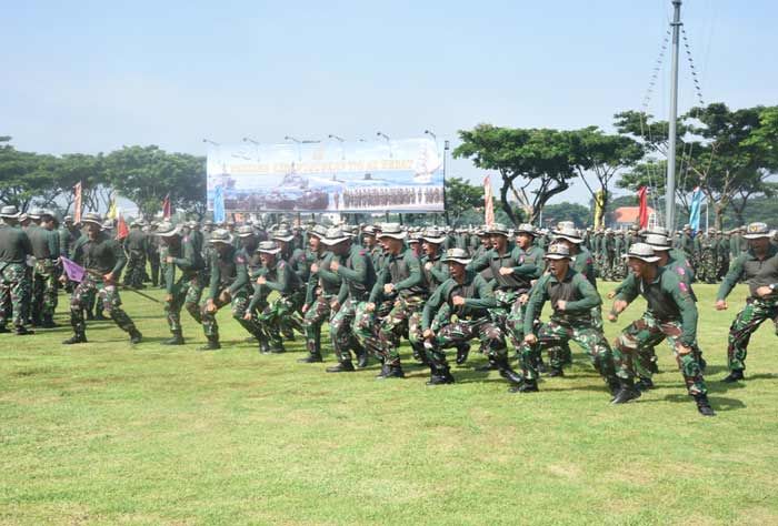Kasarmatim Ikuti Keseruan Outbound TNI AL 2018