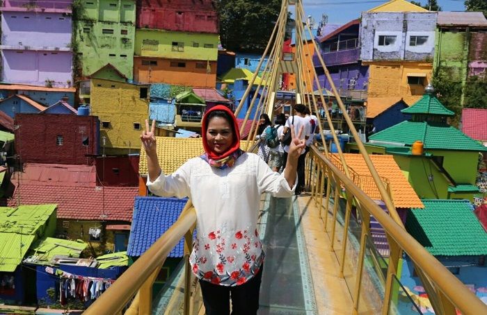 ​Kenalkan Program Seribu Dewi, Puti Blusukan ke Kampung Wisata di Malang