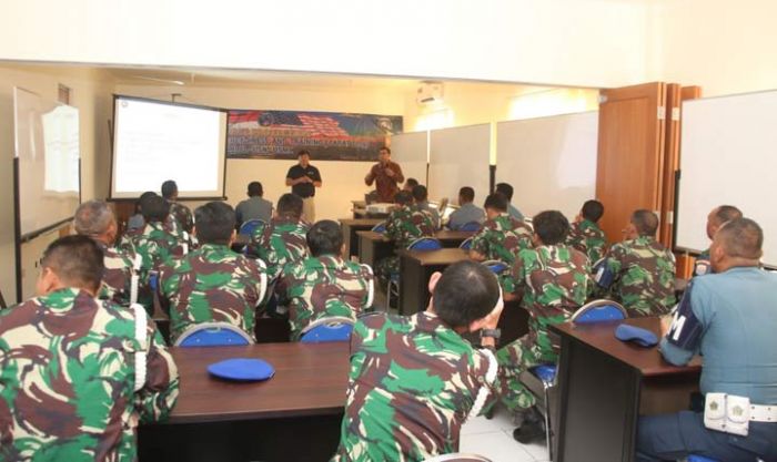 POM TNI AL dan US Navy Berbagi Ilmu Prosedur Pengamanan Dalam CARAT 2019
