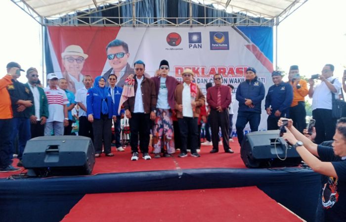 Rijanto-Beky Daftar Pilbup Blitar 2024 ke KPU