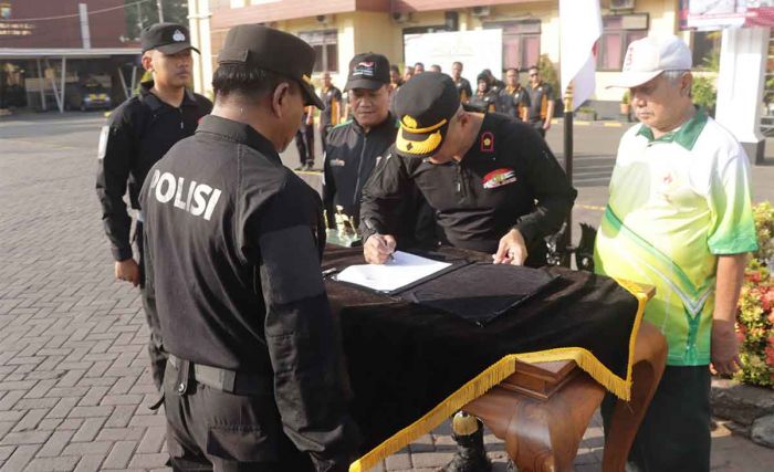 Polres Pasuruan Gelar Pengukuhan Komite Olahraga Polri