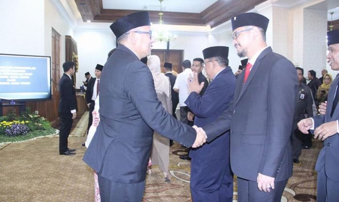 Plt. Wali Kota Pasuruan Hadiri Sertijab Kepala BPKP Provinsi Jawa Timur