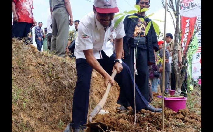 Peringati Hari Lingkungan Hidup Sedunia, Semen Indonesia Serahkan 10.000 Bibit Tanaman Karet