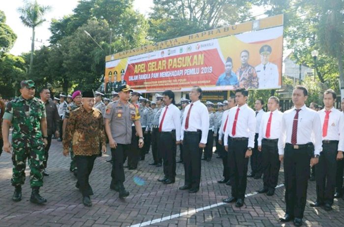 1.000 Personel Gabungan Ikuti Apel Gelar Pasukan Polres Malang